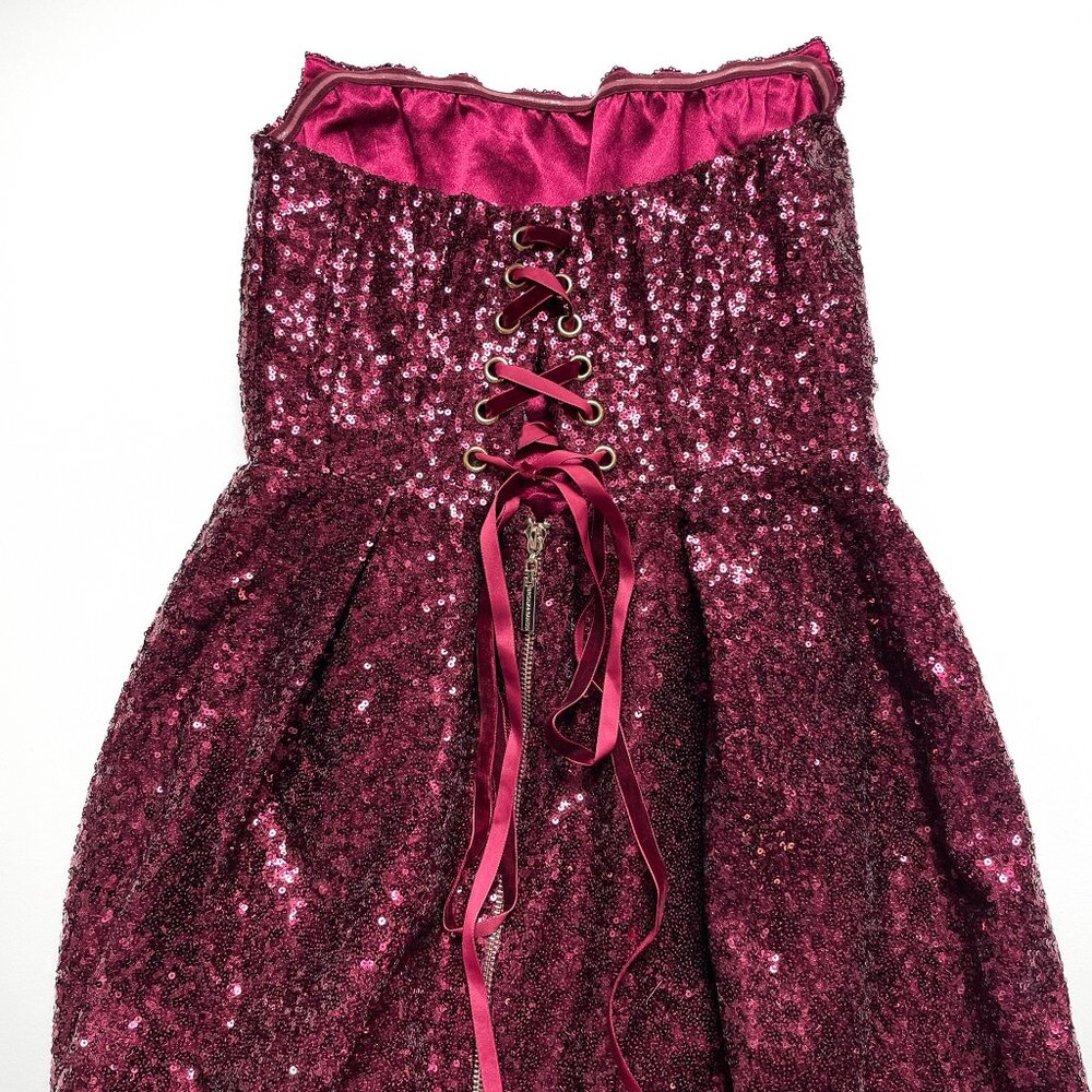 Bronx and Banco Maraya Sequin Corset Midi Dress Size AU 10 US 6 Medium NEW NWT - Picture 4 of 9